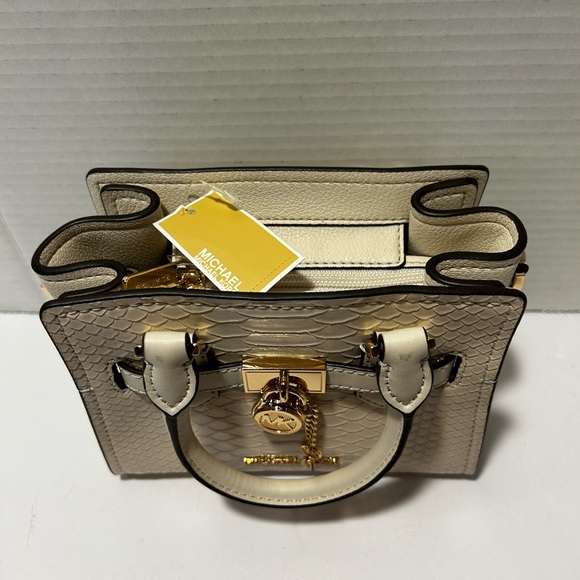 Michael Kors Cream and Gold Mini Bag - Picture 7 of 8